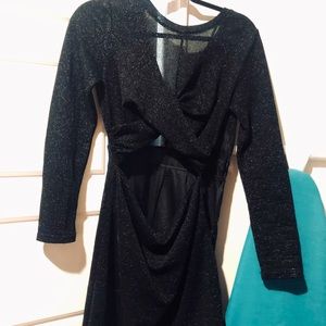 Sparkling Black Dress